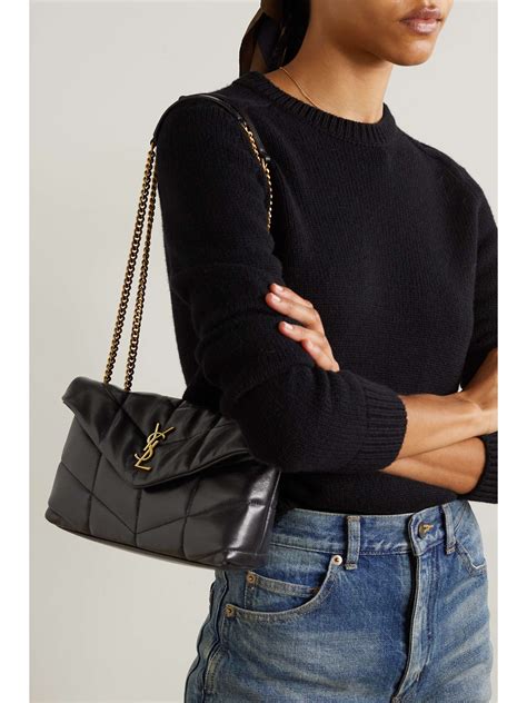 saint laurent quilted bag